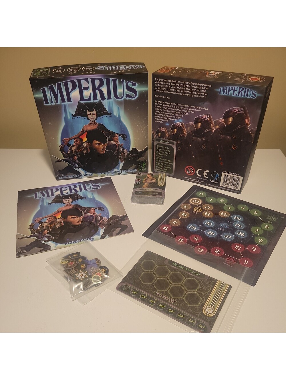 Imperius | Manipulate the Scales of Galactic Power in this Card Drafting Game